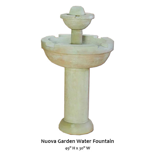 Nuova Garden Water Fountain