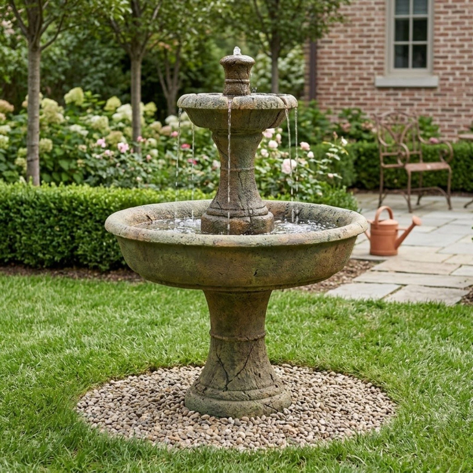 Old Shasta Tiered Garden Fountain