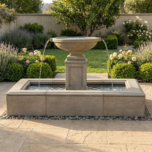 Opus Contemporary Garden Fountain