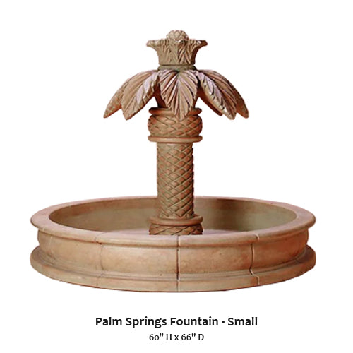 Palm Springs Fountain - Small
