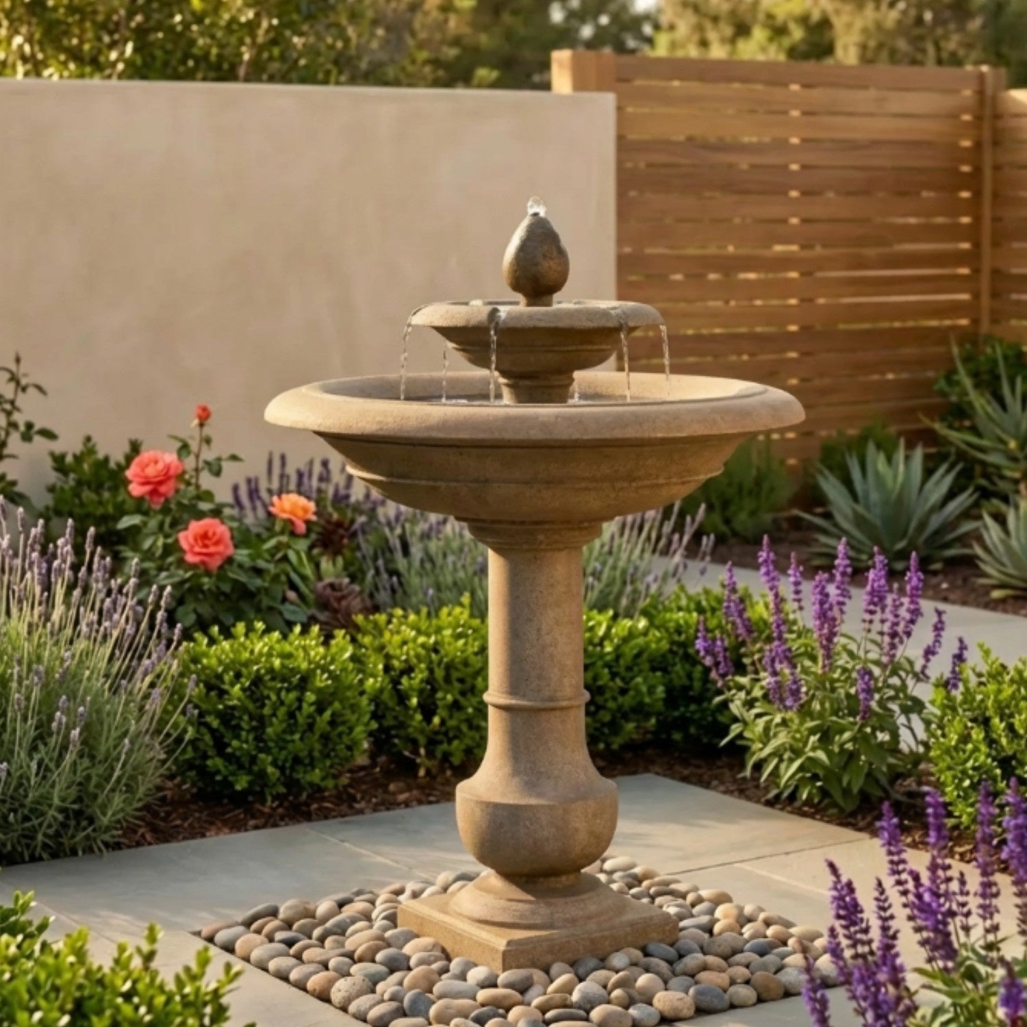 Palos Verdes Tiered Garden Fountain