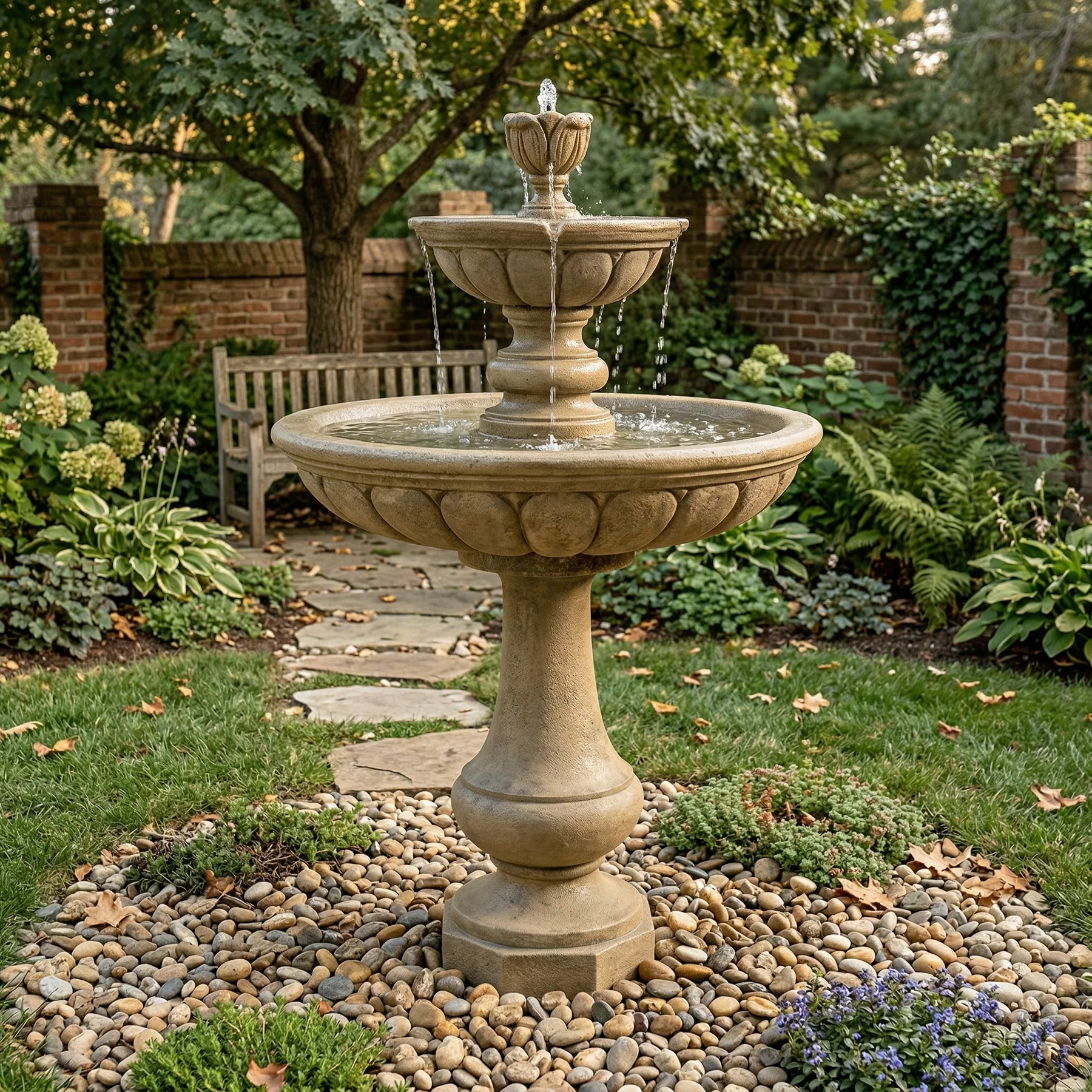 Peotta Two Tier Fountain