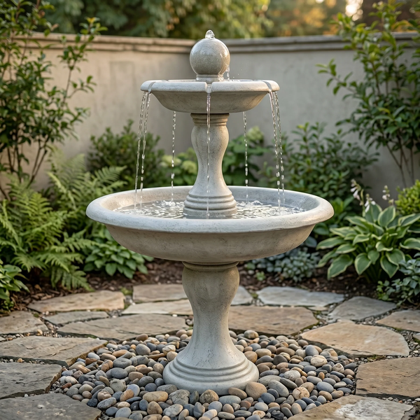 Perfetta Tiered Garden Fountain