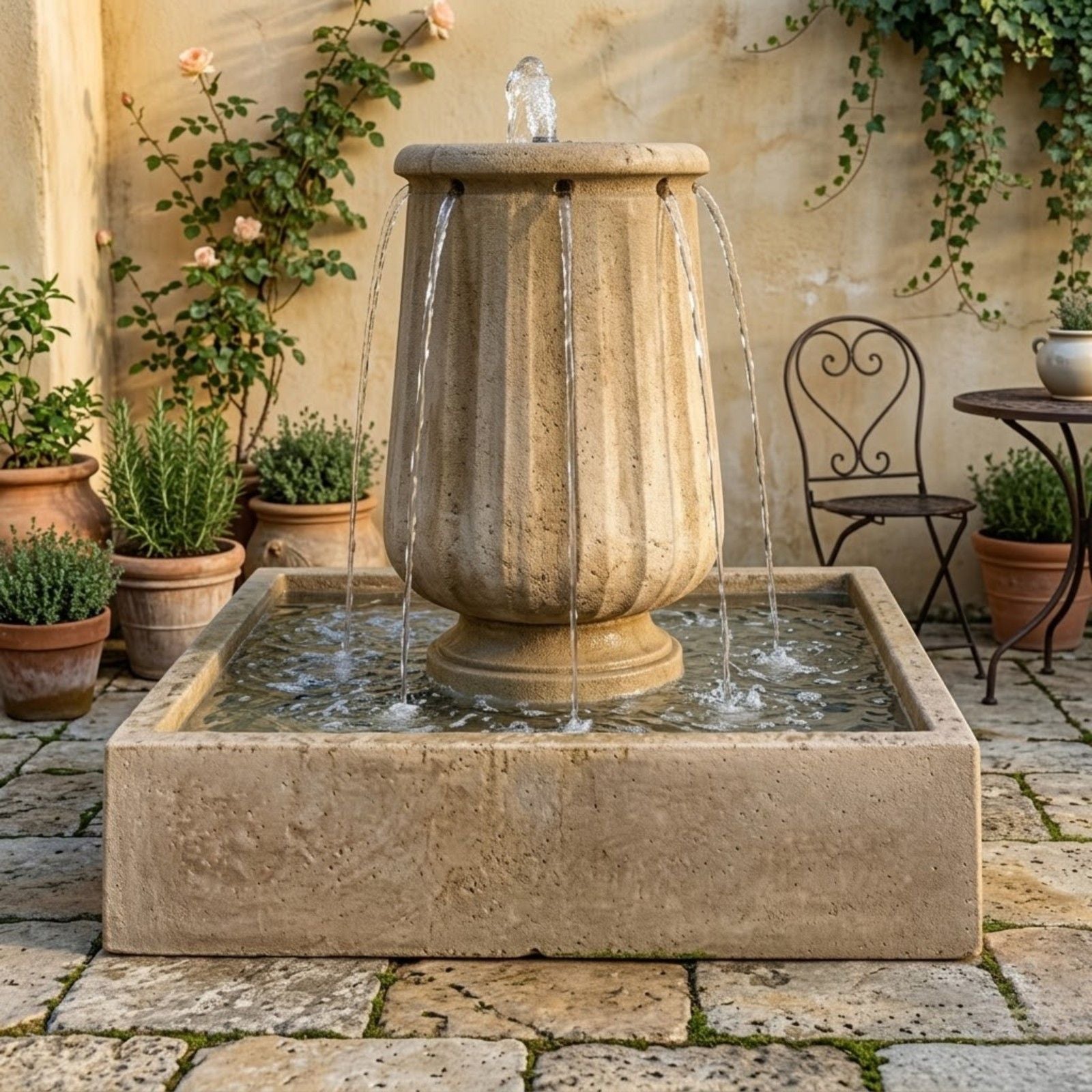 Planum Urna Fountain