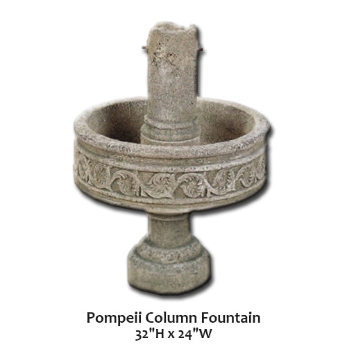 Pompeii Column Fountain