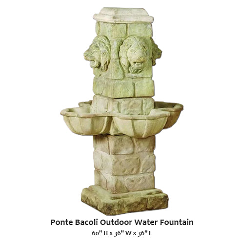 Ponte Bacoli Outdoor Water Fountain