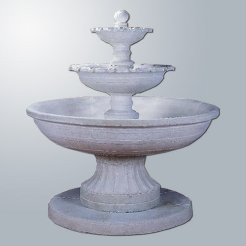 Porta Marina Three Tiers Outdoor Water Fountain
