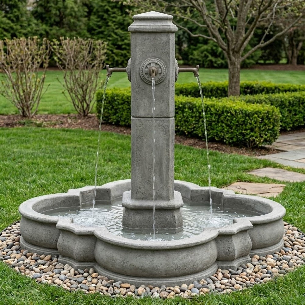 Portofino Outdoor Water Fountain For Spouts