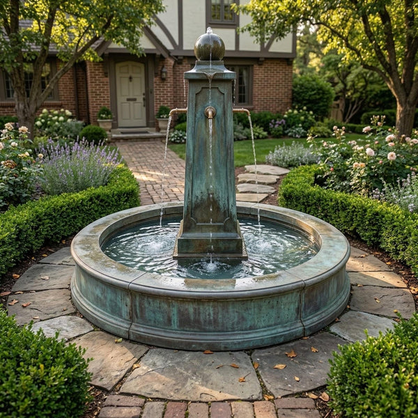 Promenade Easy Pond Fountain for Bronze Spouts