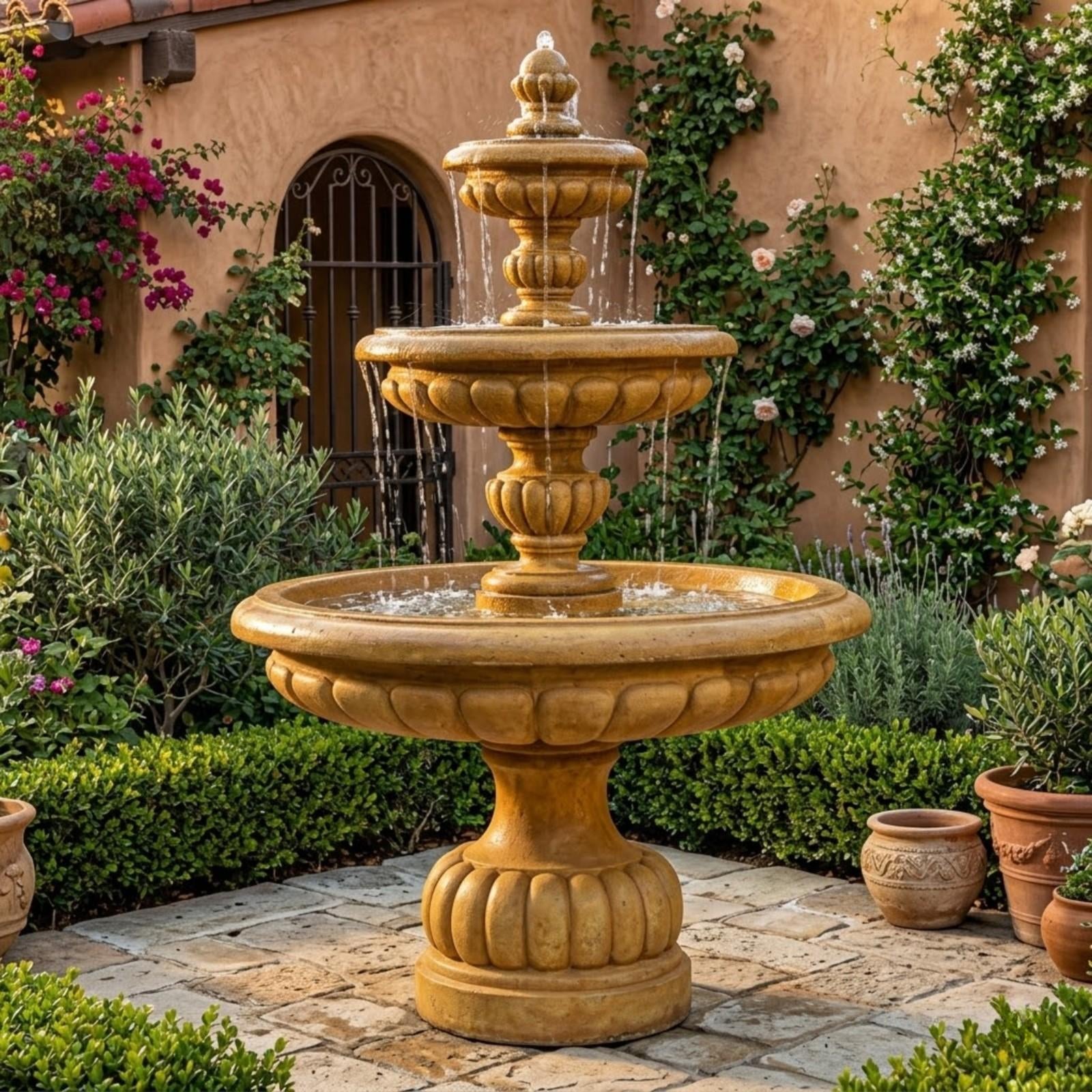 Giannini Garden Provence Fountain