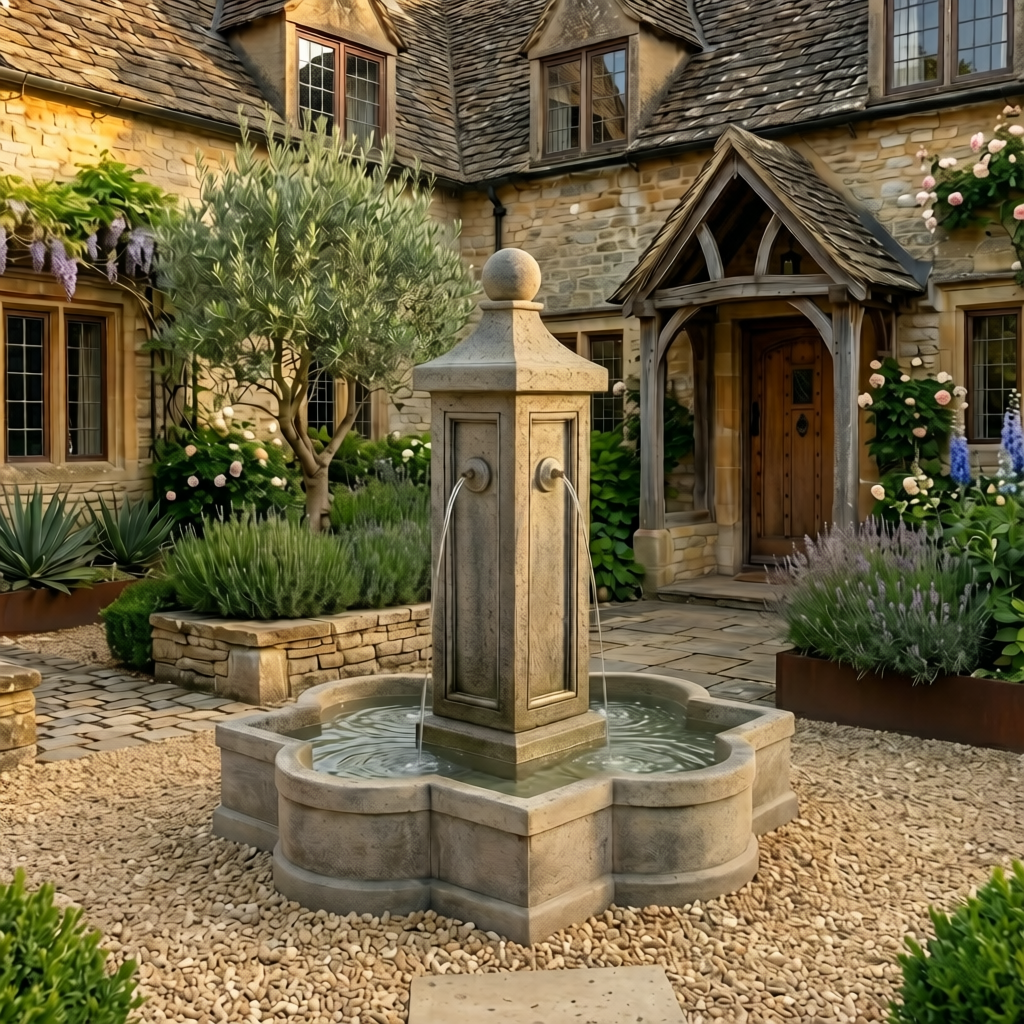 Provence Outdoor Water Fountain