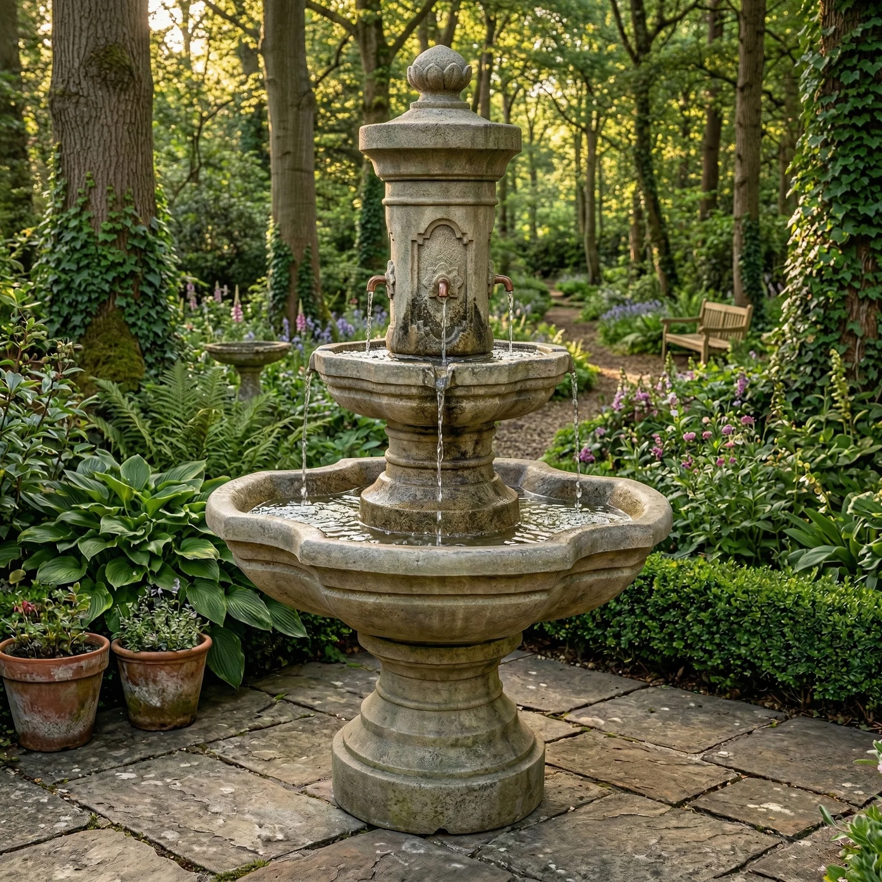 Ravello Courtyard Fountain
