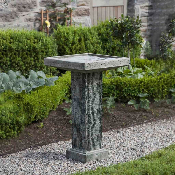 Reef Point Cast Stone Birdbath