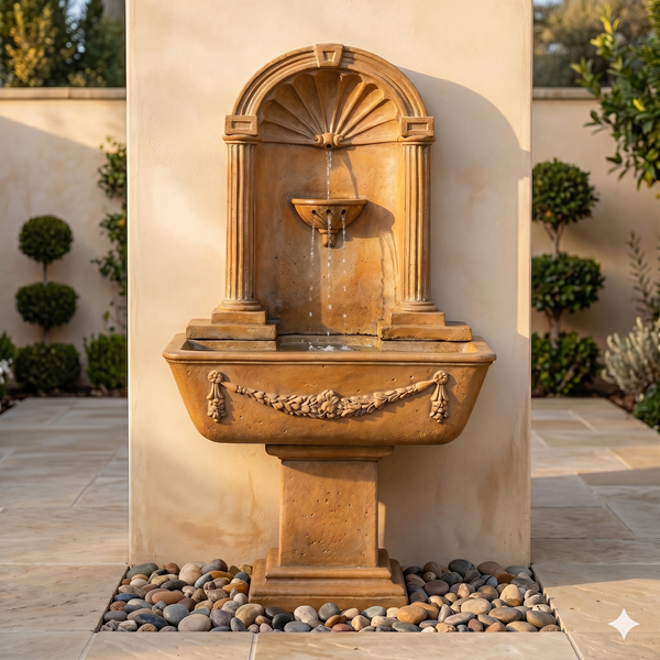 Renaissance Wall Outdoor Fountain