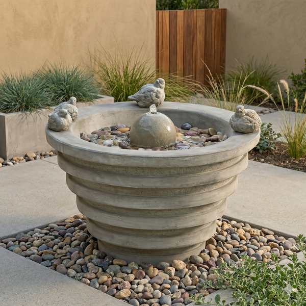 Ring Bird Fountain