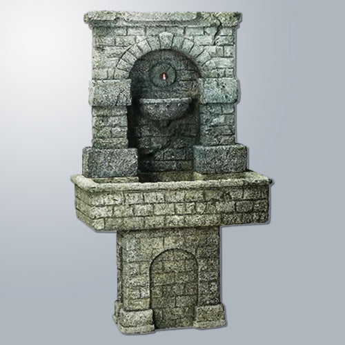 SPQR Outdoor Fountain with Pedestal