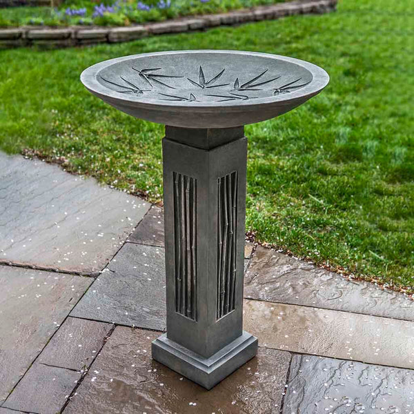 Sagano Cast Stone Birdbath