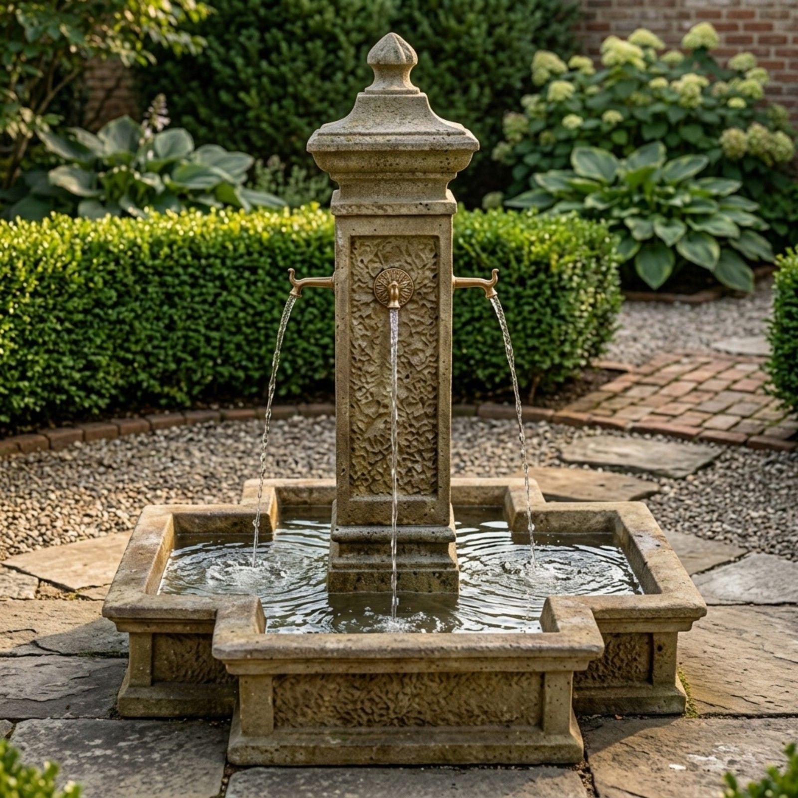Giannini Garden San Martino Water Fountain