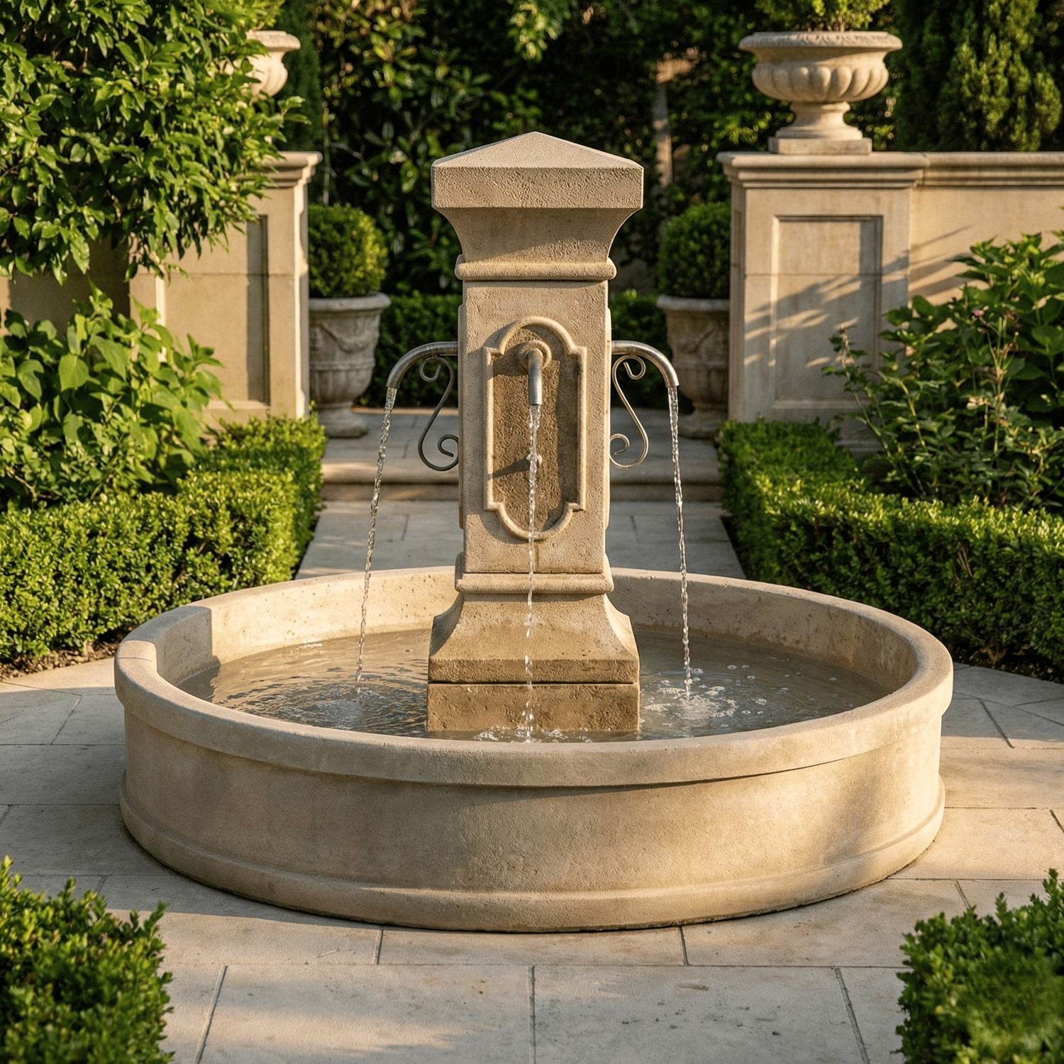 San Pietro Malibu Pond Fountain