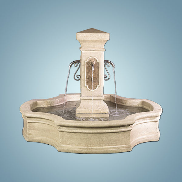 San Pietro Monaco Pond Fountain