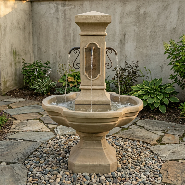 San Pietro Courtyard Fountain