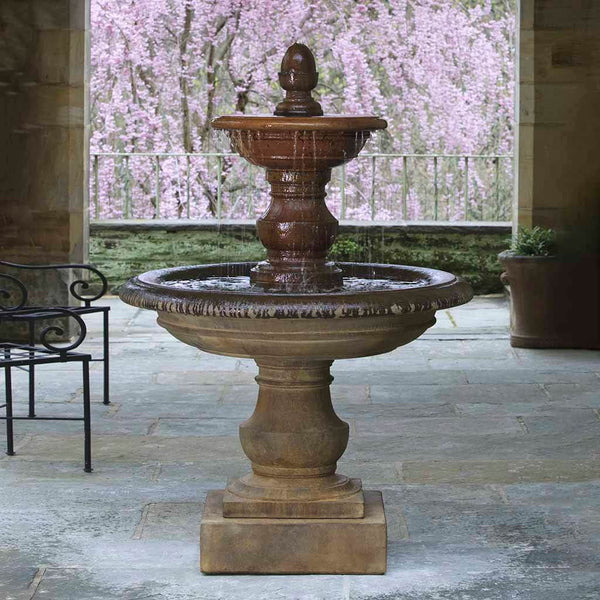 San Pietro Tiered Outdoor Water Fountain