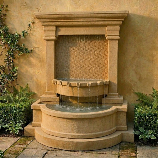 Savonna Diamond Wall Of Water Wall Fountain