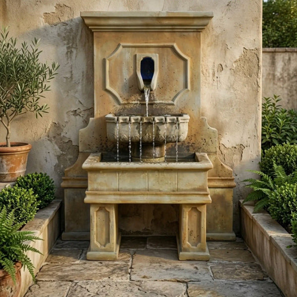 Savonna Wall Fountain With Legs