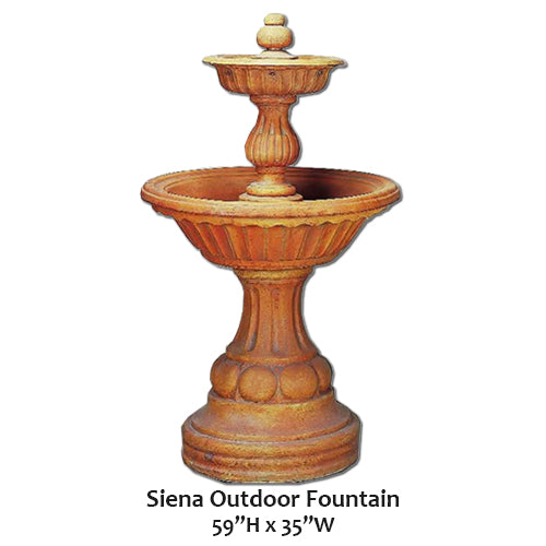 Siena Outdoor Fountain