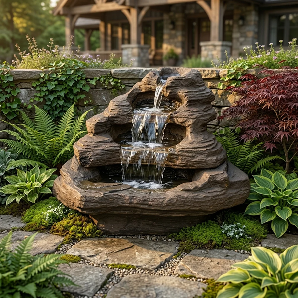 Slate Cascade Fountain