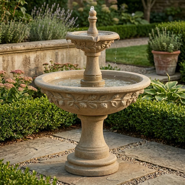 Sorrento Lemon Two Tier Fountain