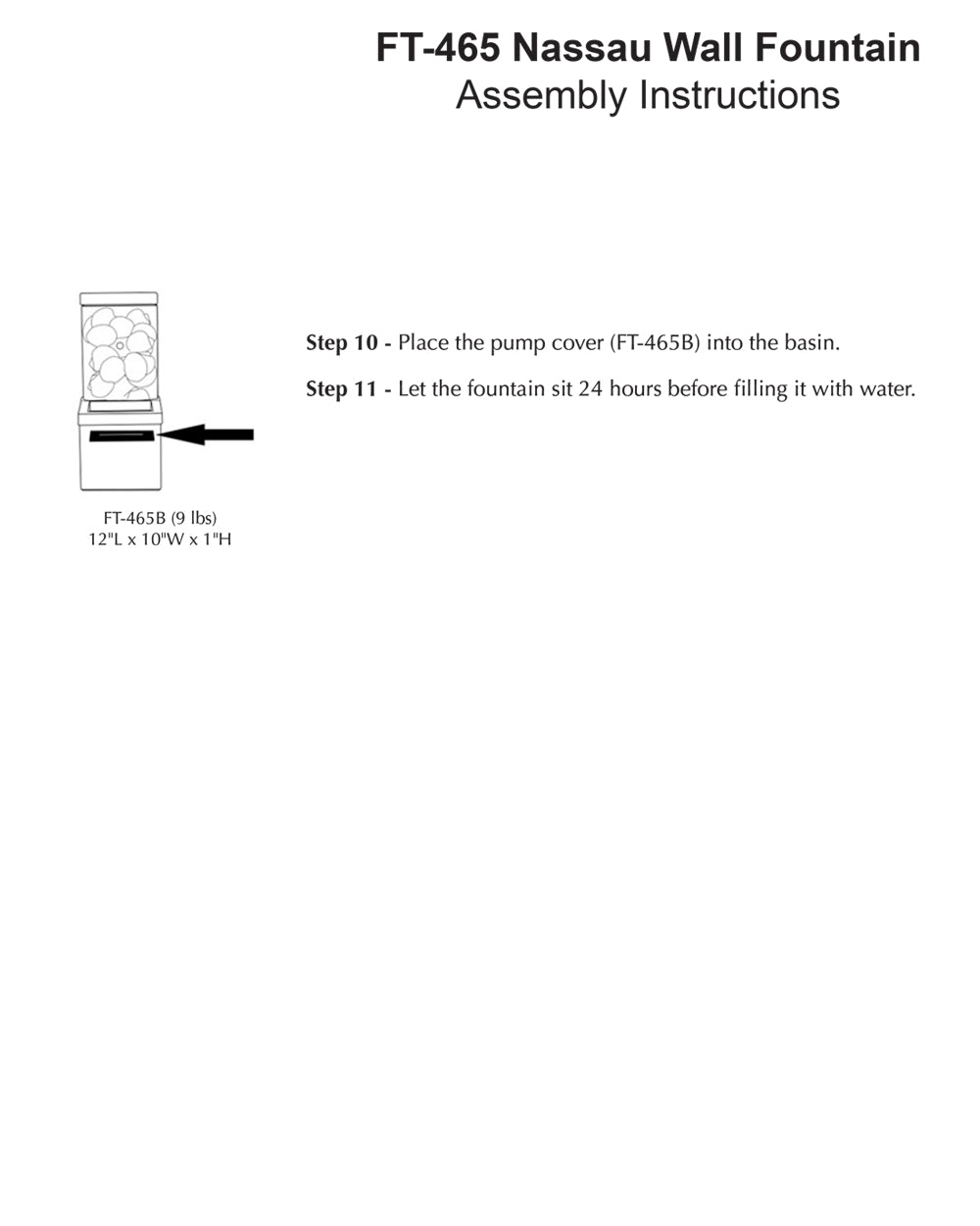 Nassau Wall Fountain