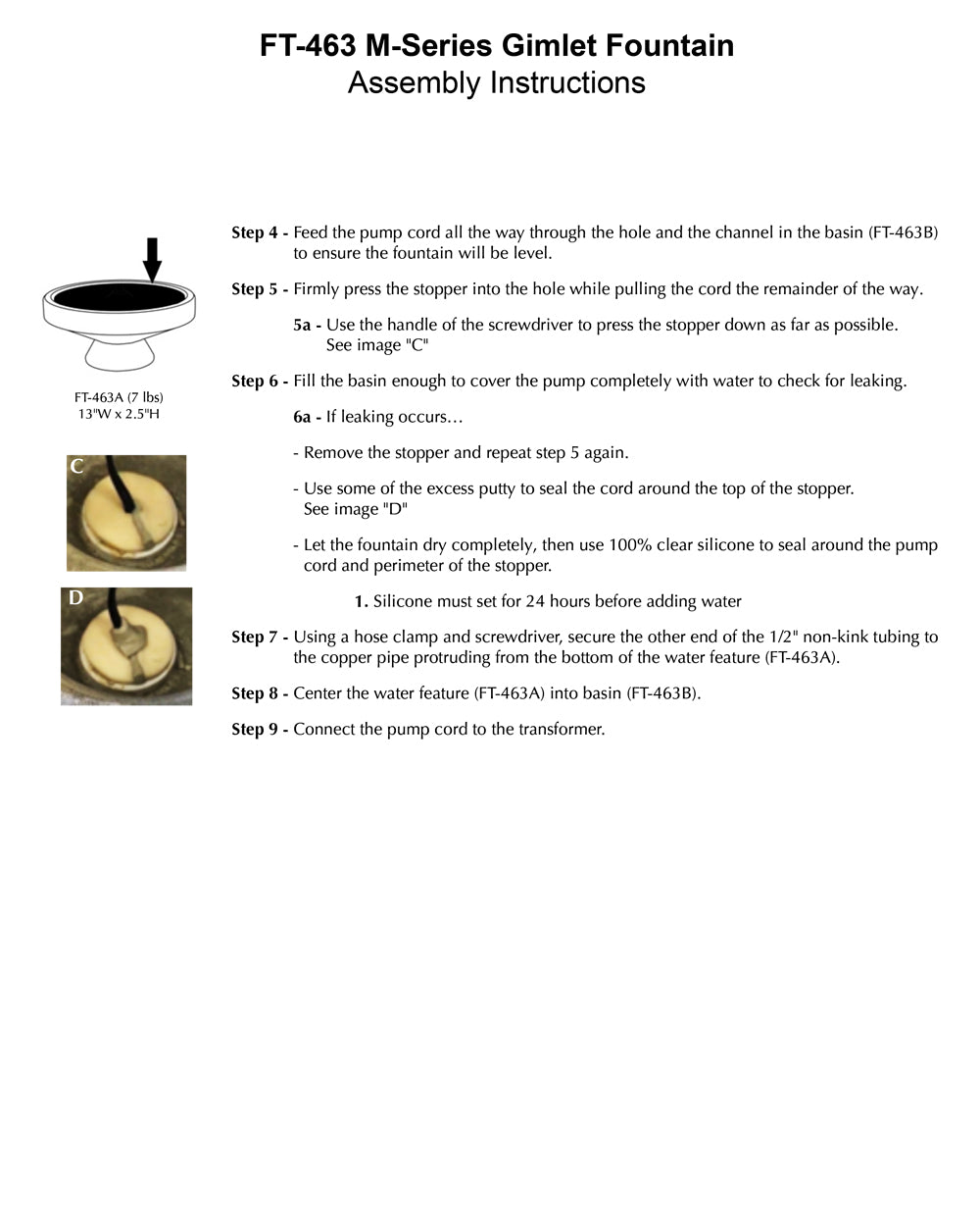 M-Series Gimlet Fountain