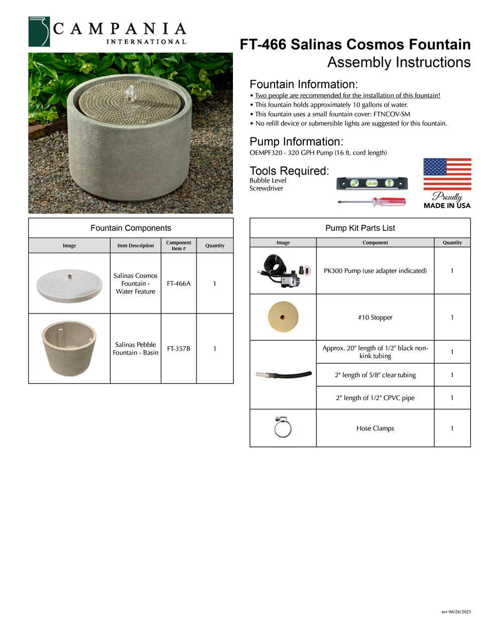 Salinas Cosmos Fountain