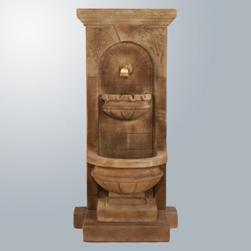 St. Helena Fountain With Step For For Bronze Spout