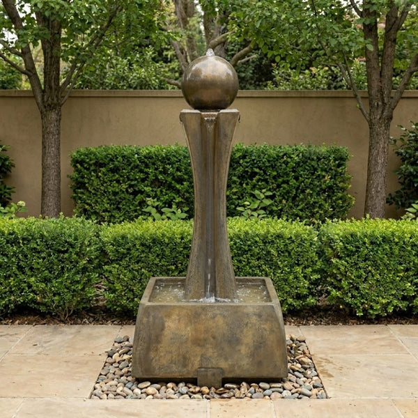 Tall Hourglass Fountain