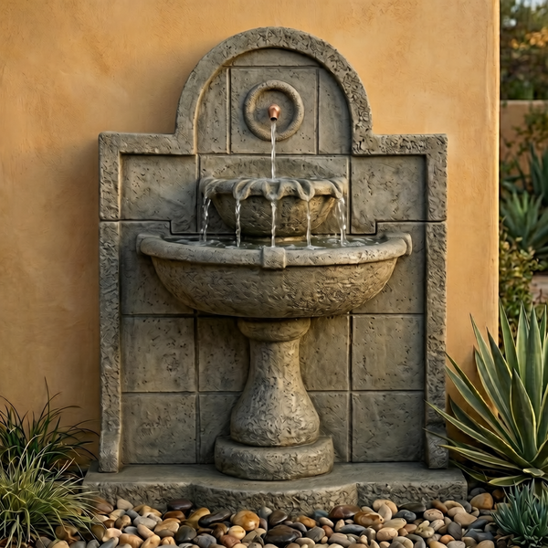 Terme del Foro Outdoor Wall Fountain
