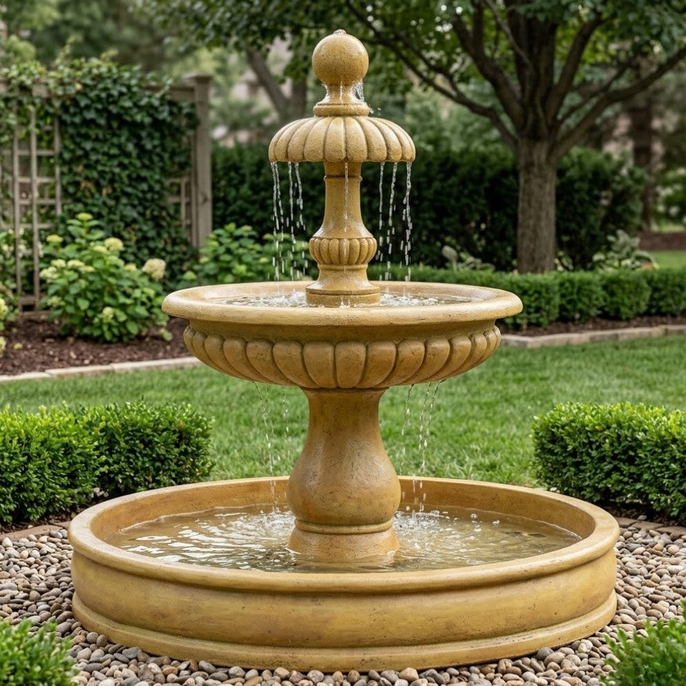 Thermae Pond Outdoor Fountain