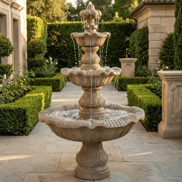 Three Tier Renaissance Fountain