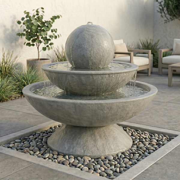 Tondo Shallow Fountain