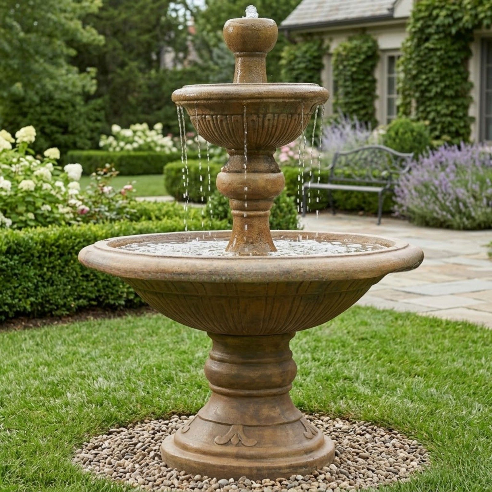 Traviata Two-Tier Fountain