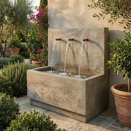 Outdoor Wall Fountains