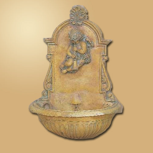 Trumpet Angel Wall Fountain
