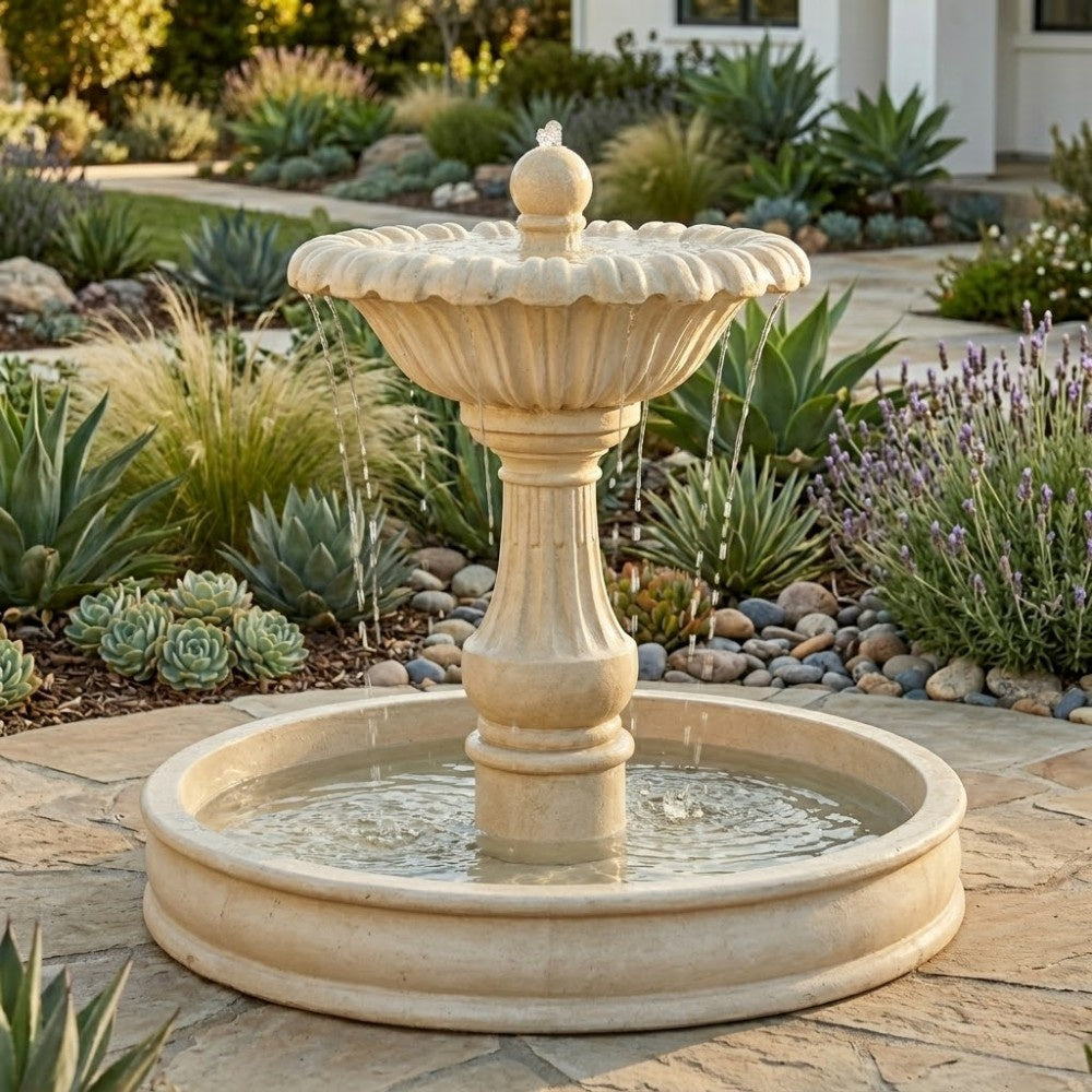 Tuscana Pond Outdoor Water Fountain