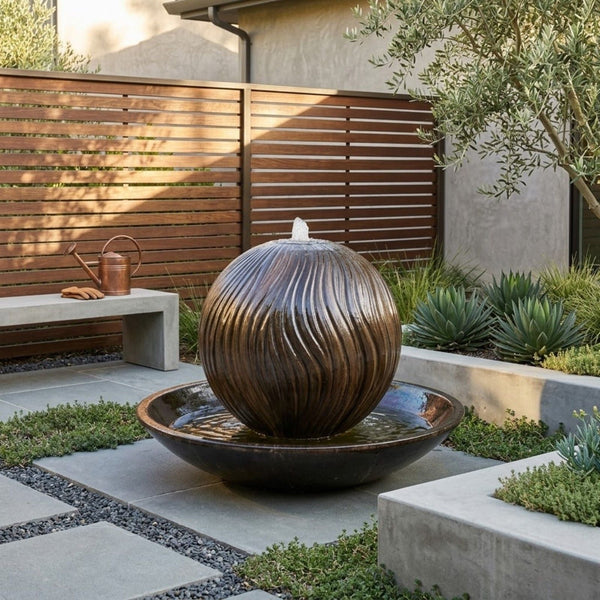 Tuscany Without Riser Garden Fountain