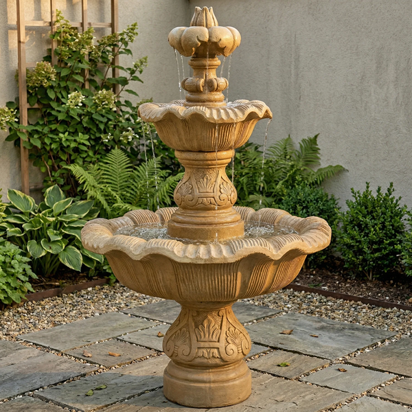 Two Tier Renaissance Fountain