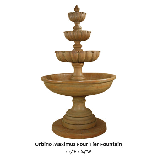 Giannini Garden Urbino Maximus Fountain - Thumbnail 2