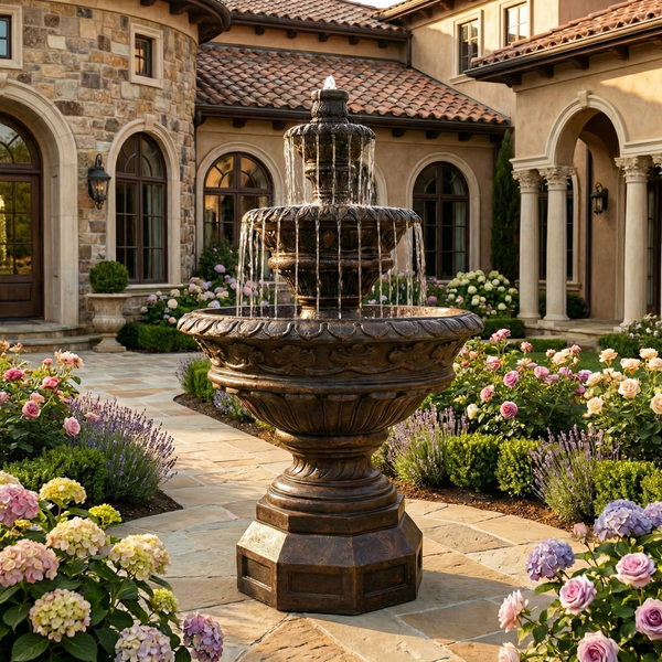 Valencia Three-Tier Fountain