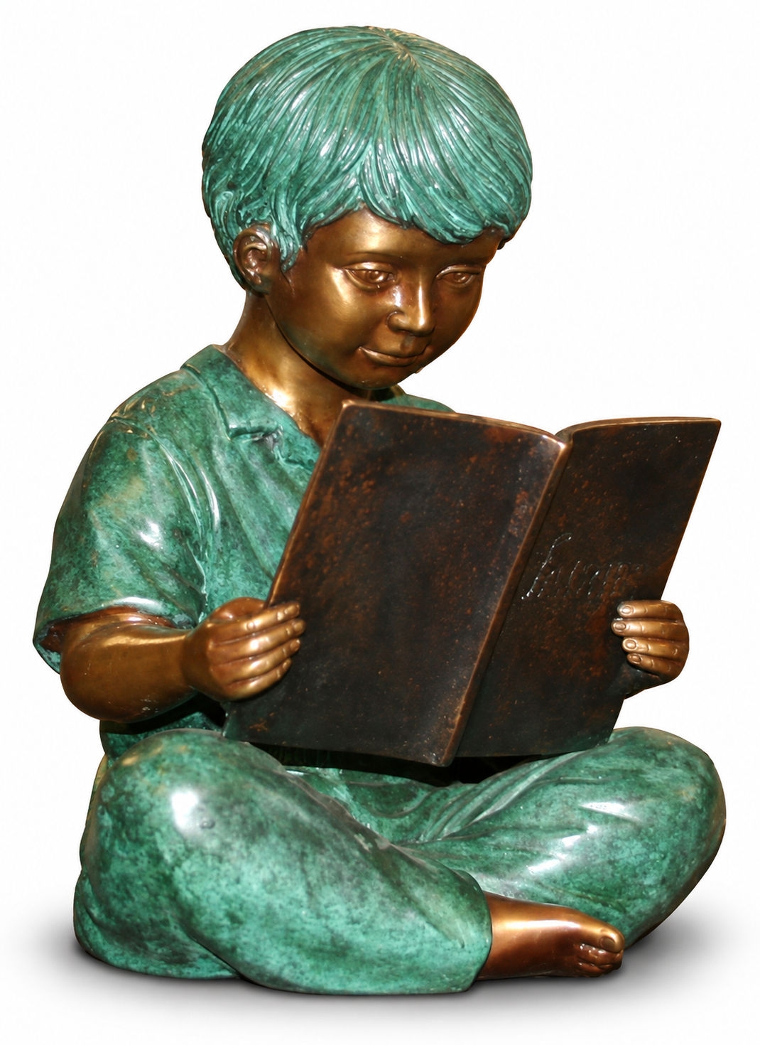 Brass Baron Garden Story Book Boy