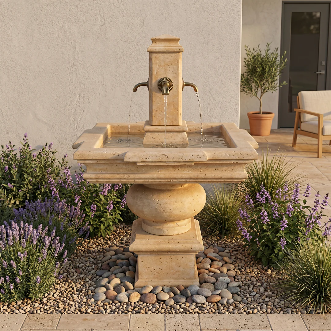 Versilia Outdoor Fountain For Spout